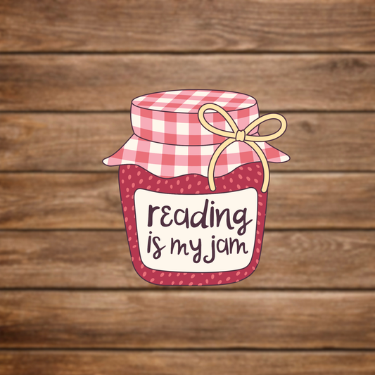 book lover vinyl sticker