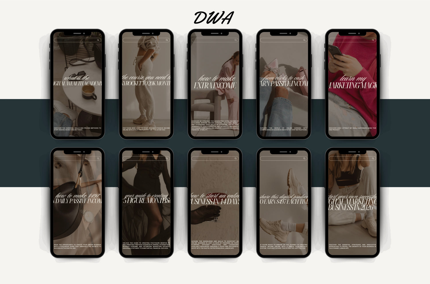 Digital Wealth Academy Programs & Business Bundles