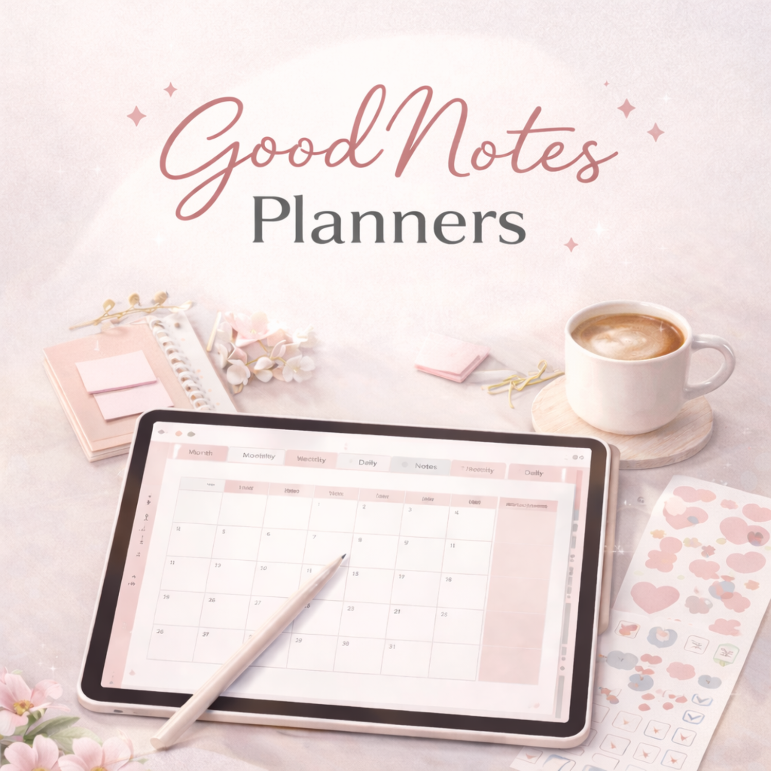 Undated GoodNotes Digital Planners