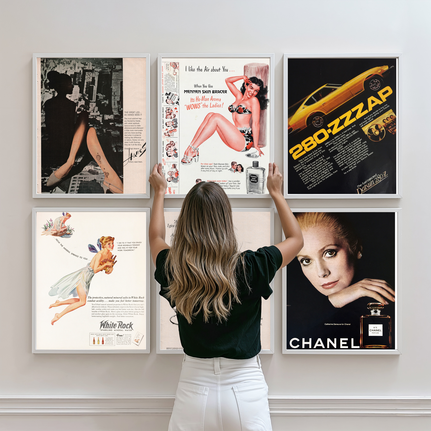 Digital Vintage Print Ads