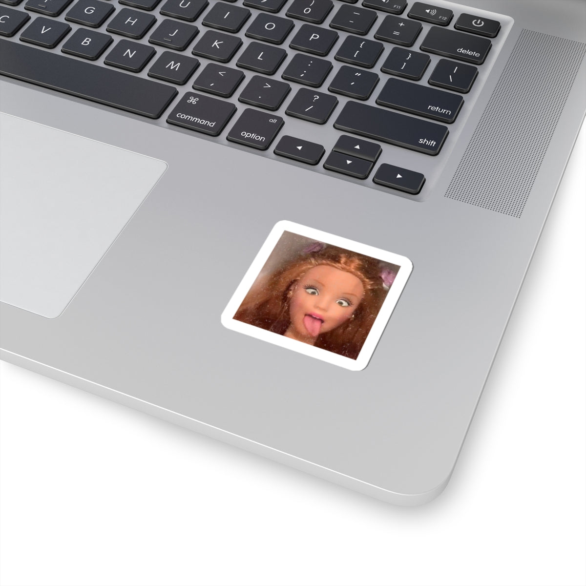 Y2K doll meme sticker decal