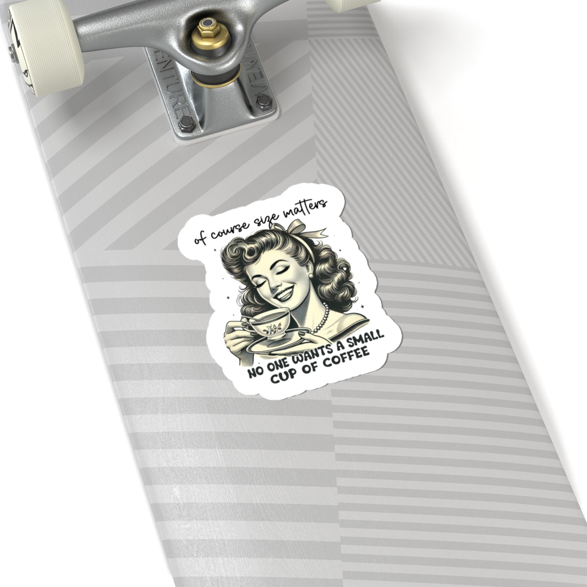 sarcastic coffee lover sticker decal