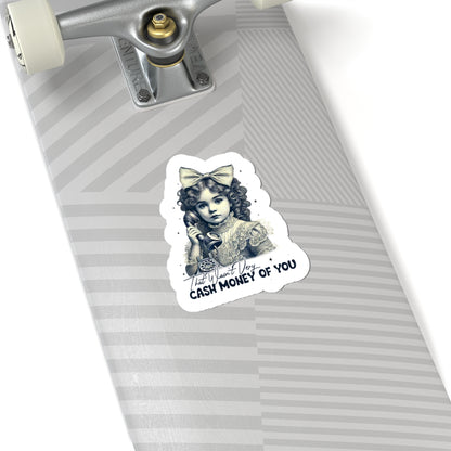 retro meme sticker