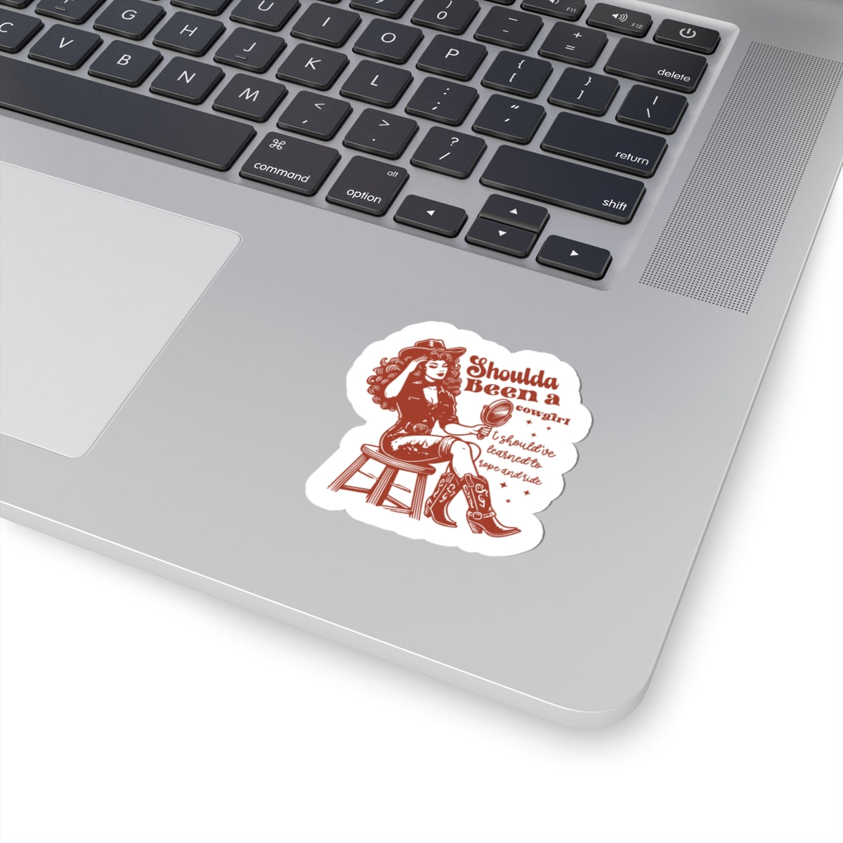 western aesthetic sticker decal
