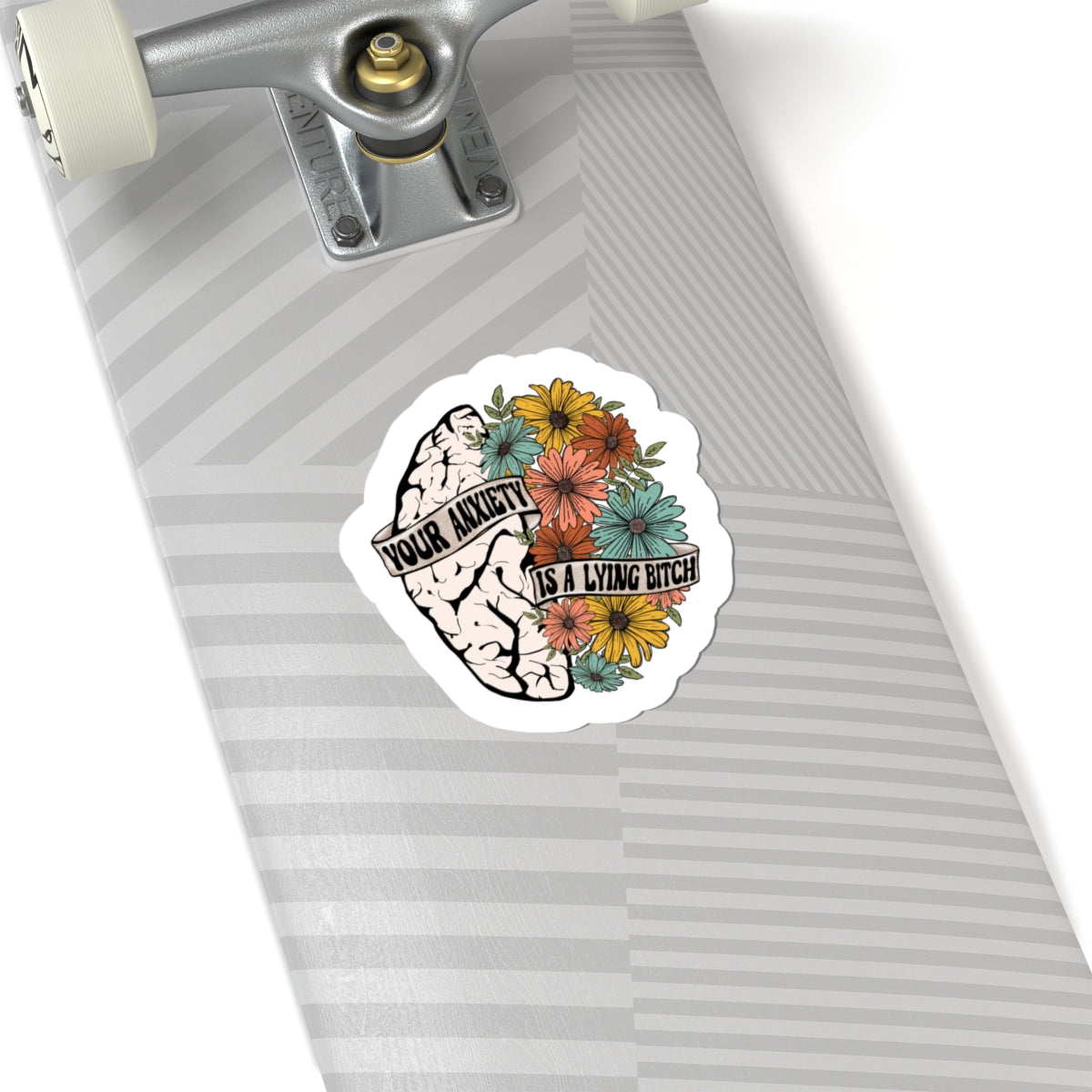 mental health awareness brain decal