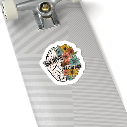 mental health awareness brain decal