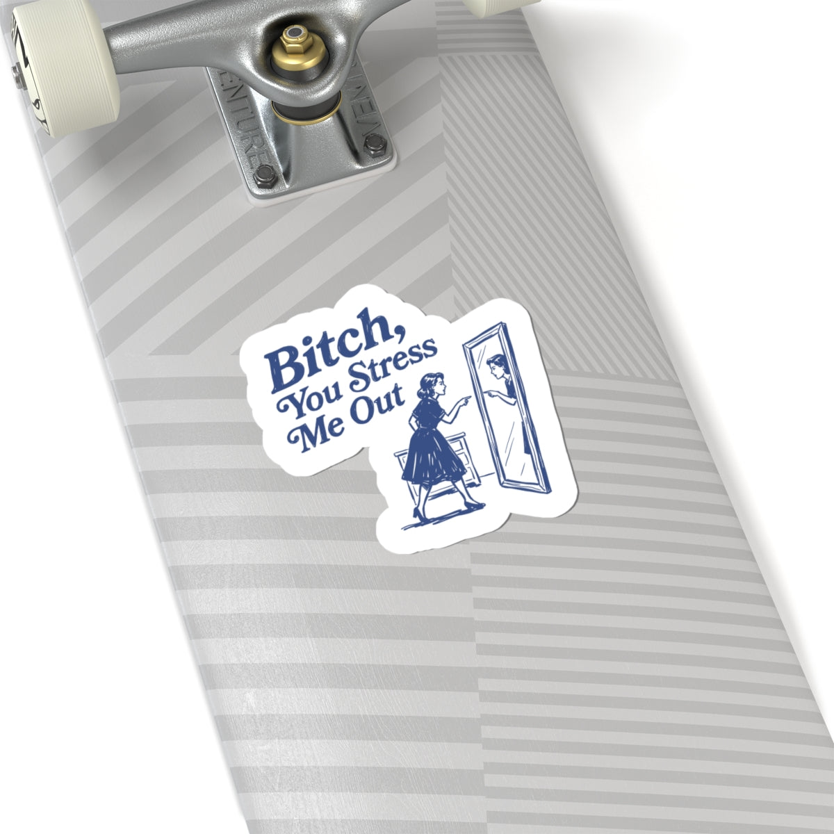 mom humor vinyl sticker