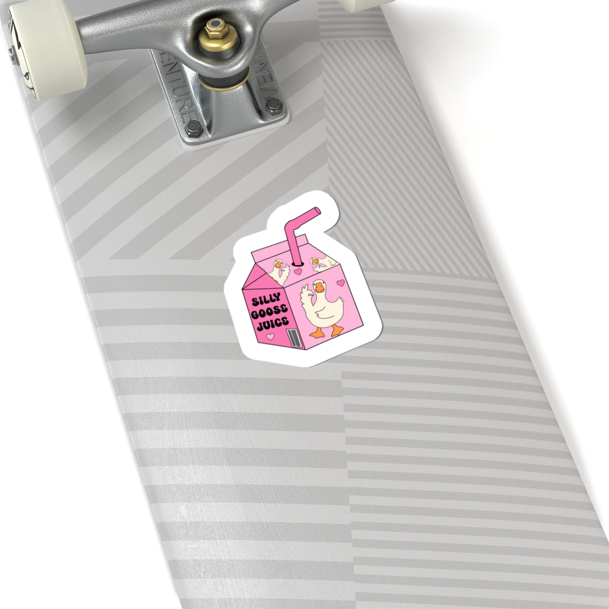 silly goose animal sticker