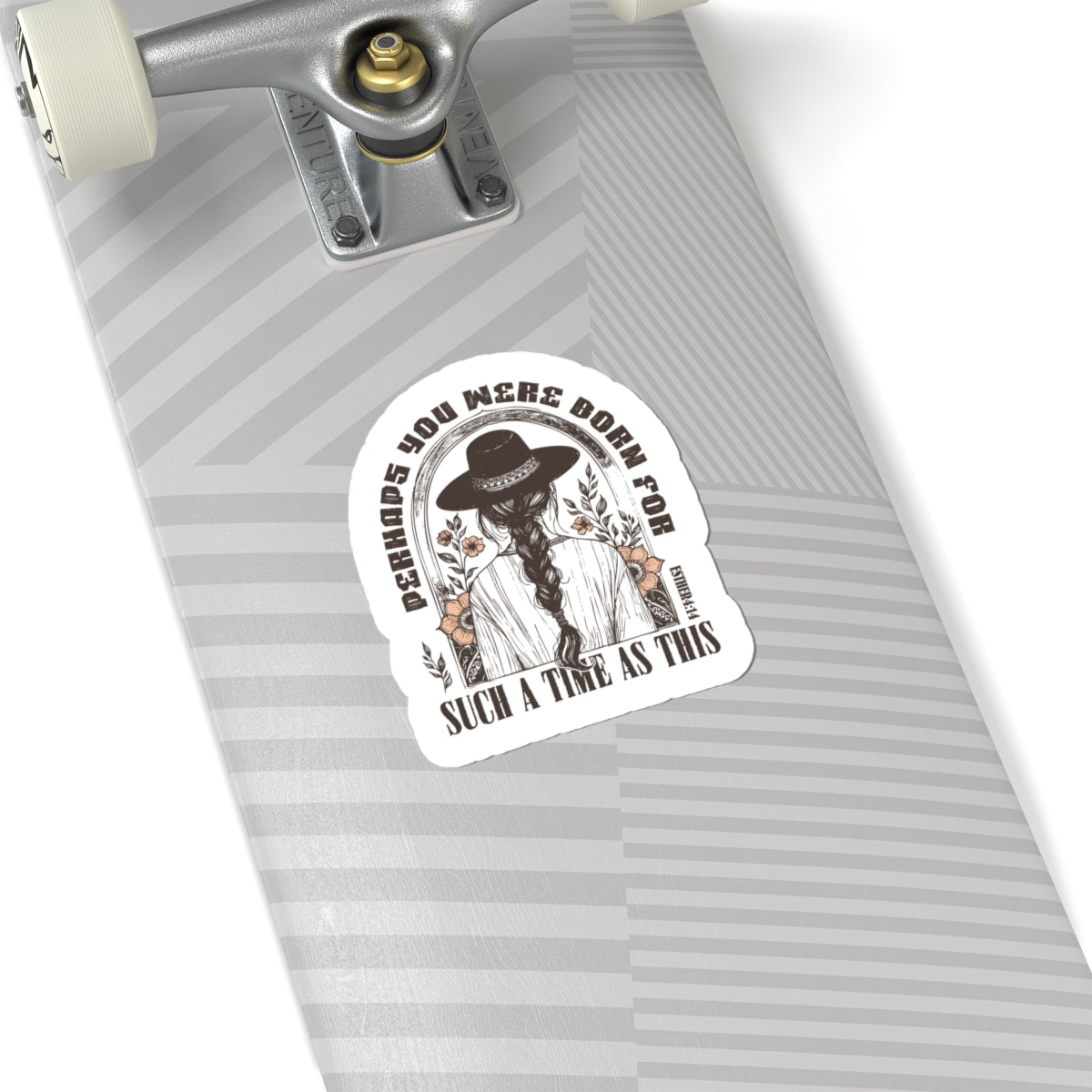rustic cowgirl faith sticker