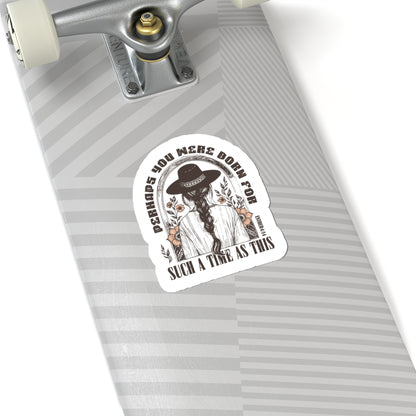 rustic cowgirl faith sticker
