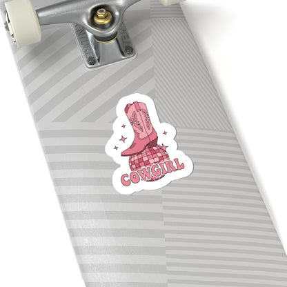 cowgirl style sticker