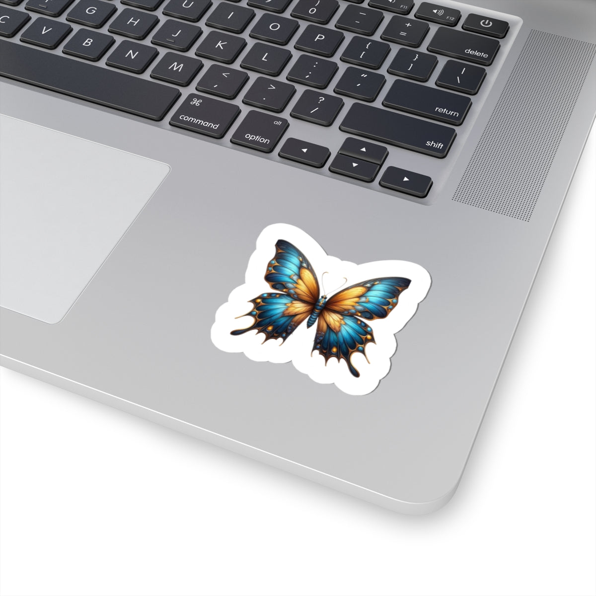 butterfly laptop sticker