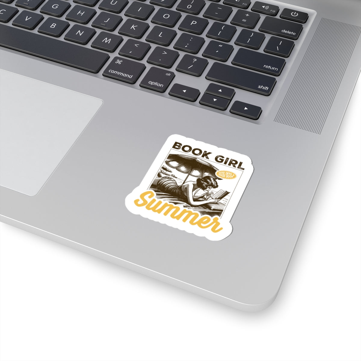 Book Girl Summer Sticker For Readers