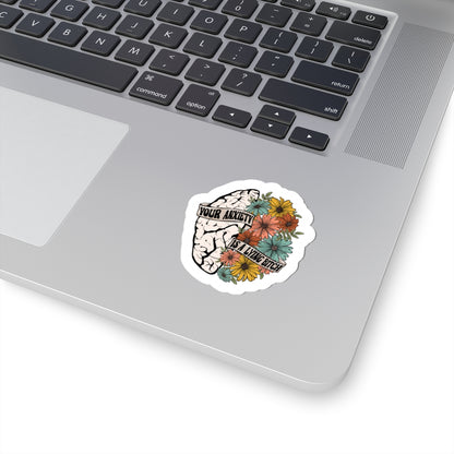 anxiety quote brain illustration sticker