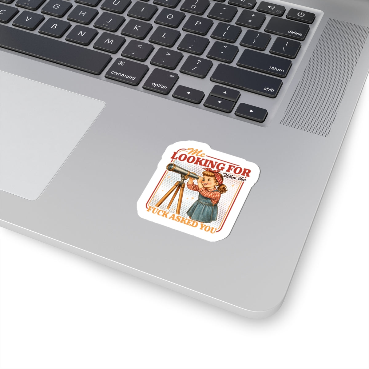 Adult Humor Vinyl Sticker For Laptop