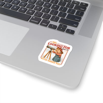 Adult Humor Vinyl Sticker For Laptop