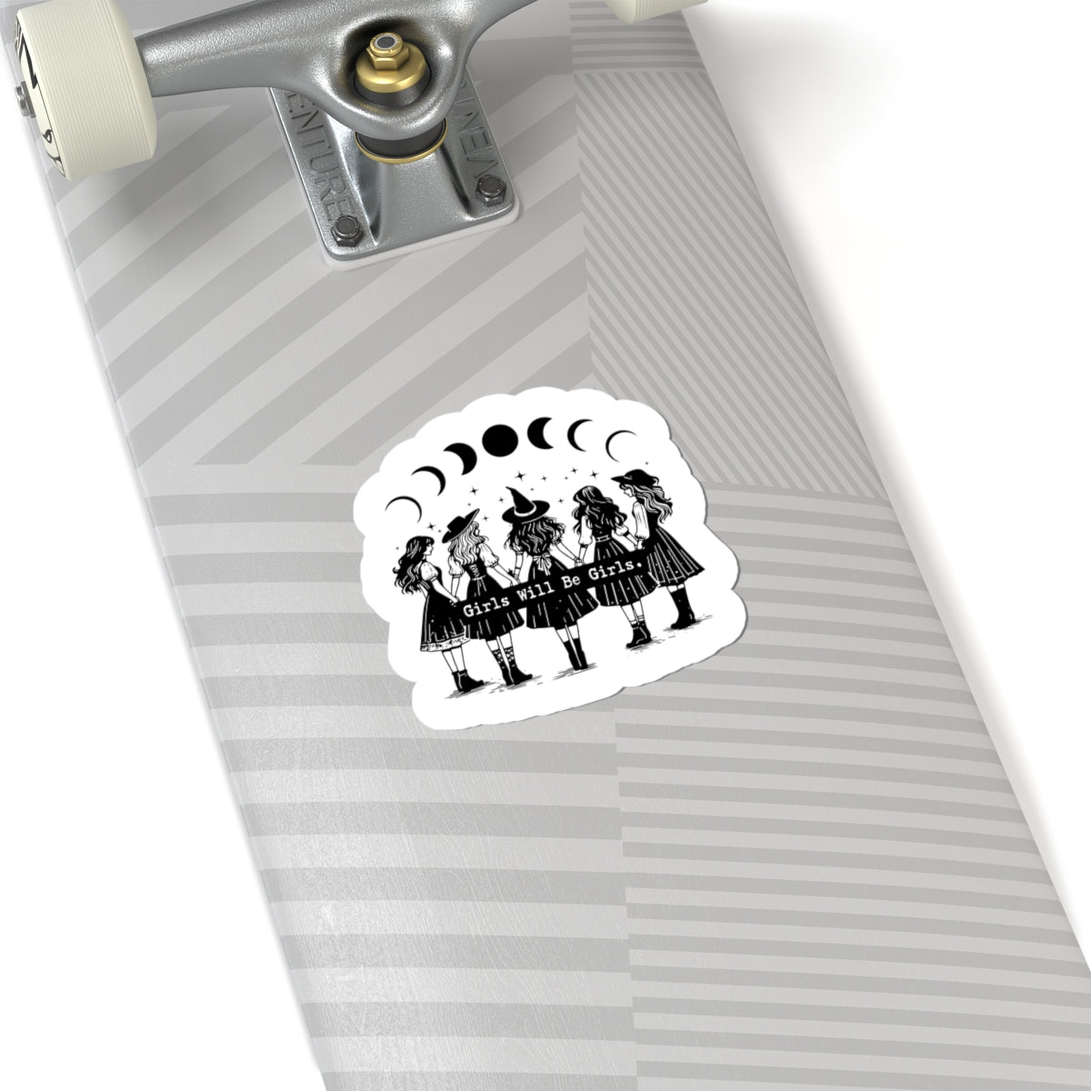 Girls Will Be Girls witch sticker decal