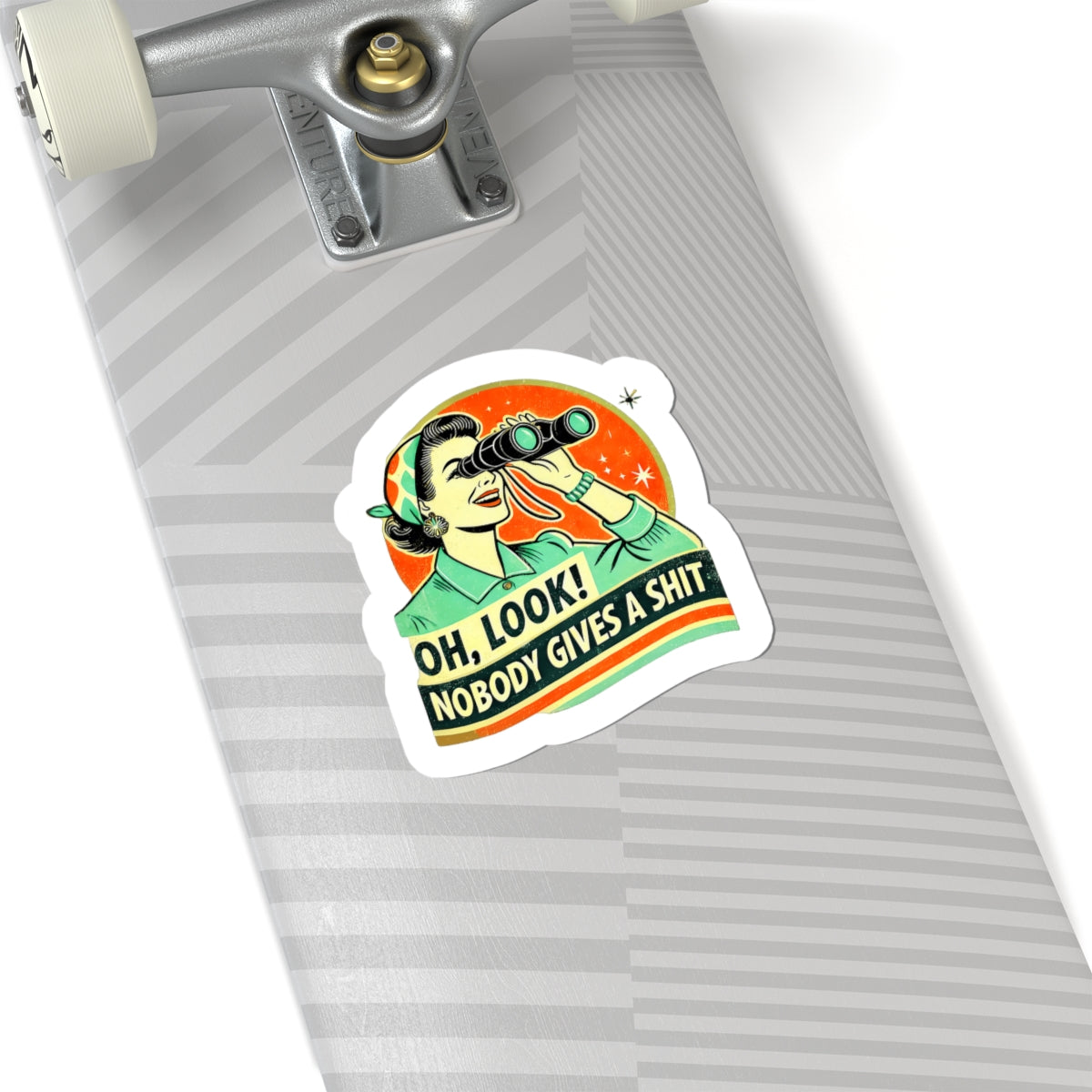 vintage woman illustration sticker