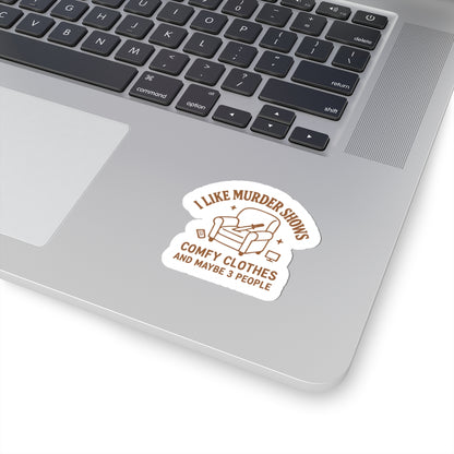murder shows sticker