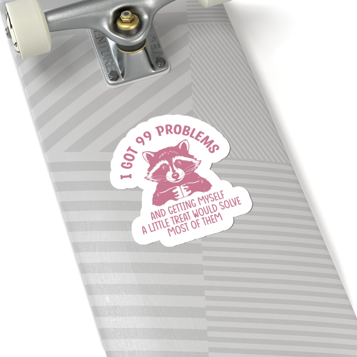 raccoon meme sticker