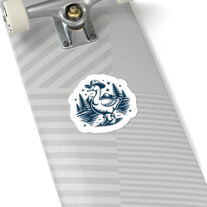 rustic goose sticker
