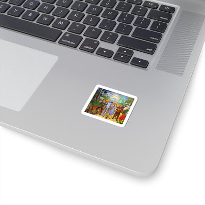 Dorothy and Friends Wizard of Oz Sticker