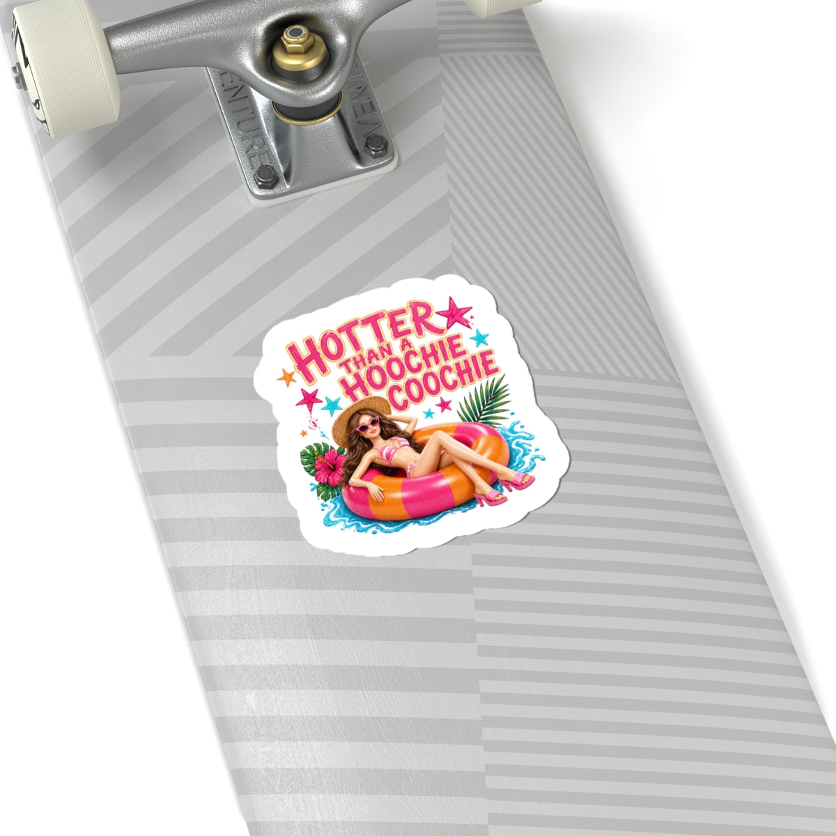 Colorful Pool Float Vinyl Sticker