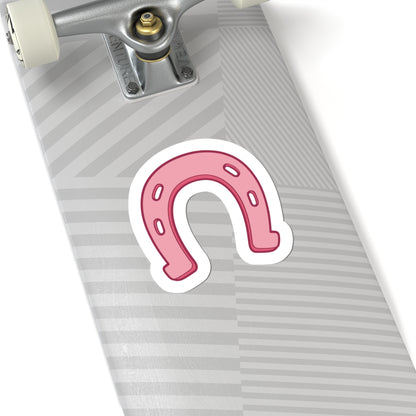 western symbol horseshoe sticker
