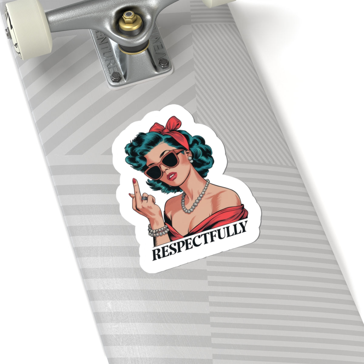 respectfully quote vinyl sticker