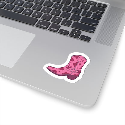 pink western aesthetic sticker