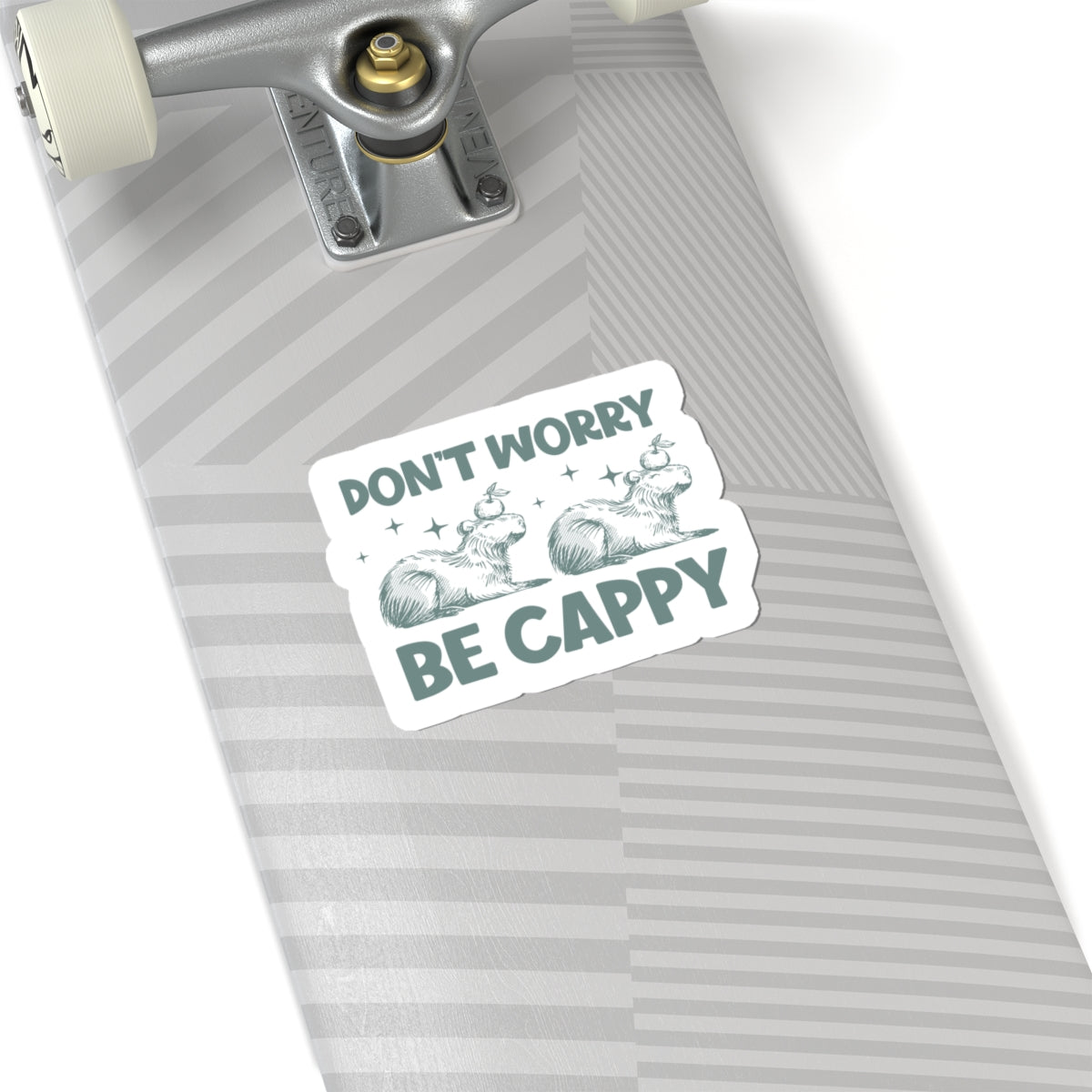 capybara quote sticker decal