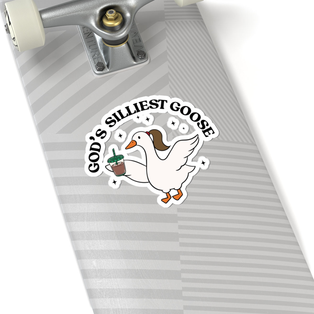 gods silliest goose sticker