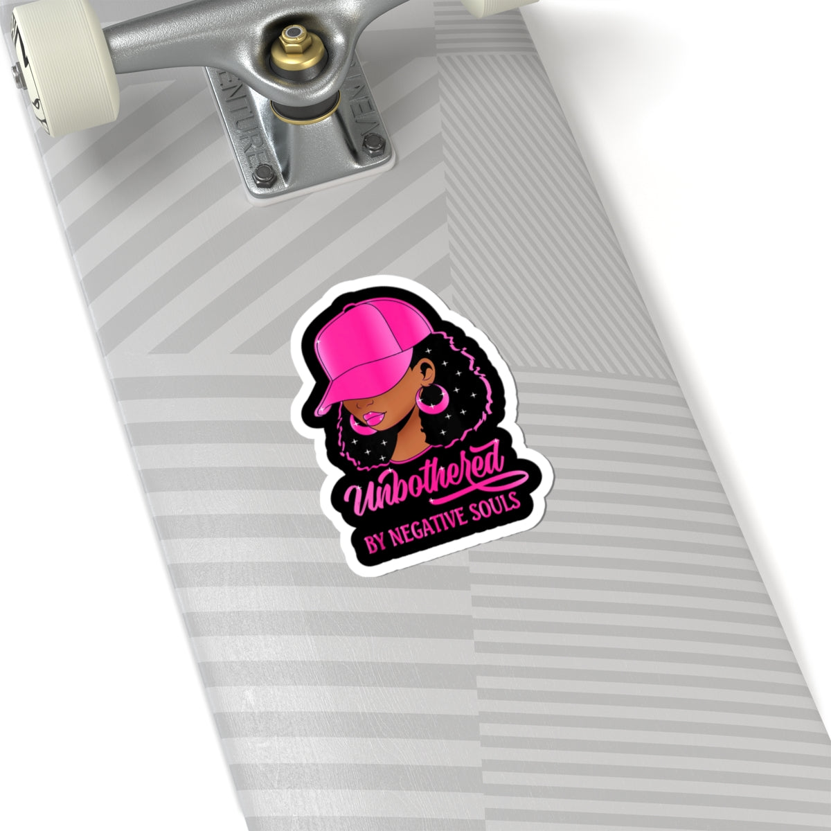 confident woman vinyl sticker