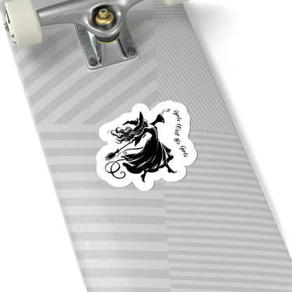 Gothic Witch Sticker Decal