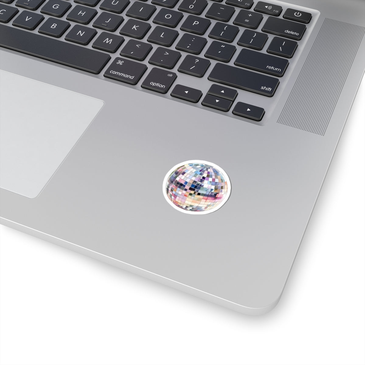 Vintage inspired disco ball decal