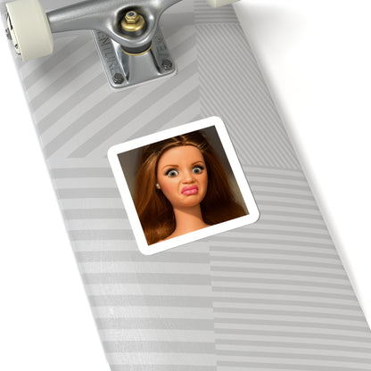 Dramatic Meme Face Sticker
