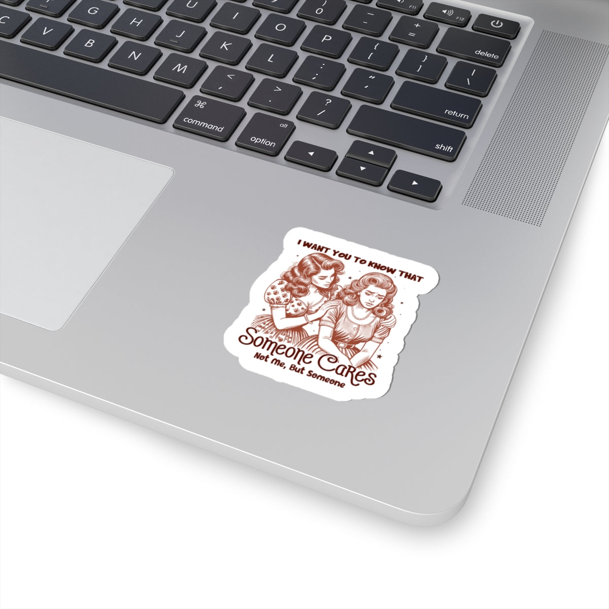 snarky saying laptop sticker