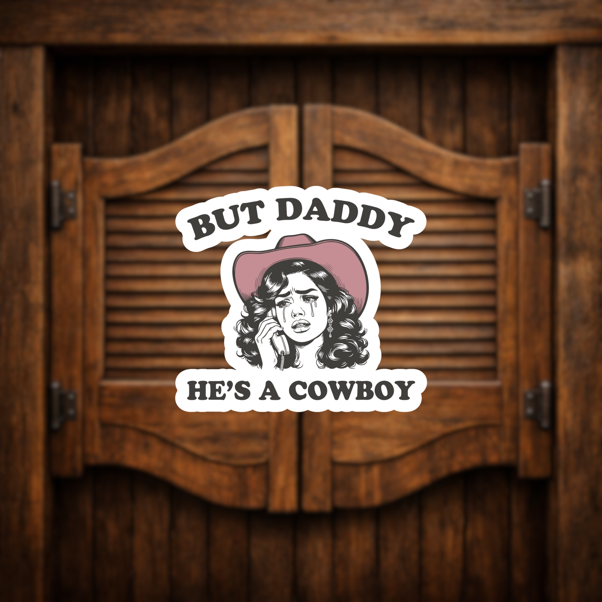 african american cowgirl sticker