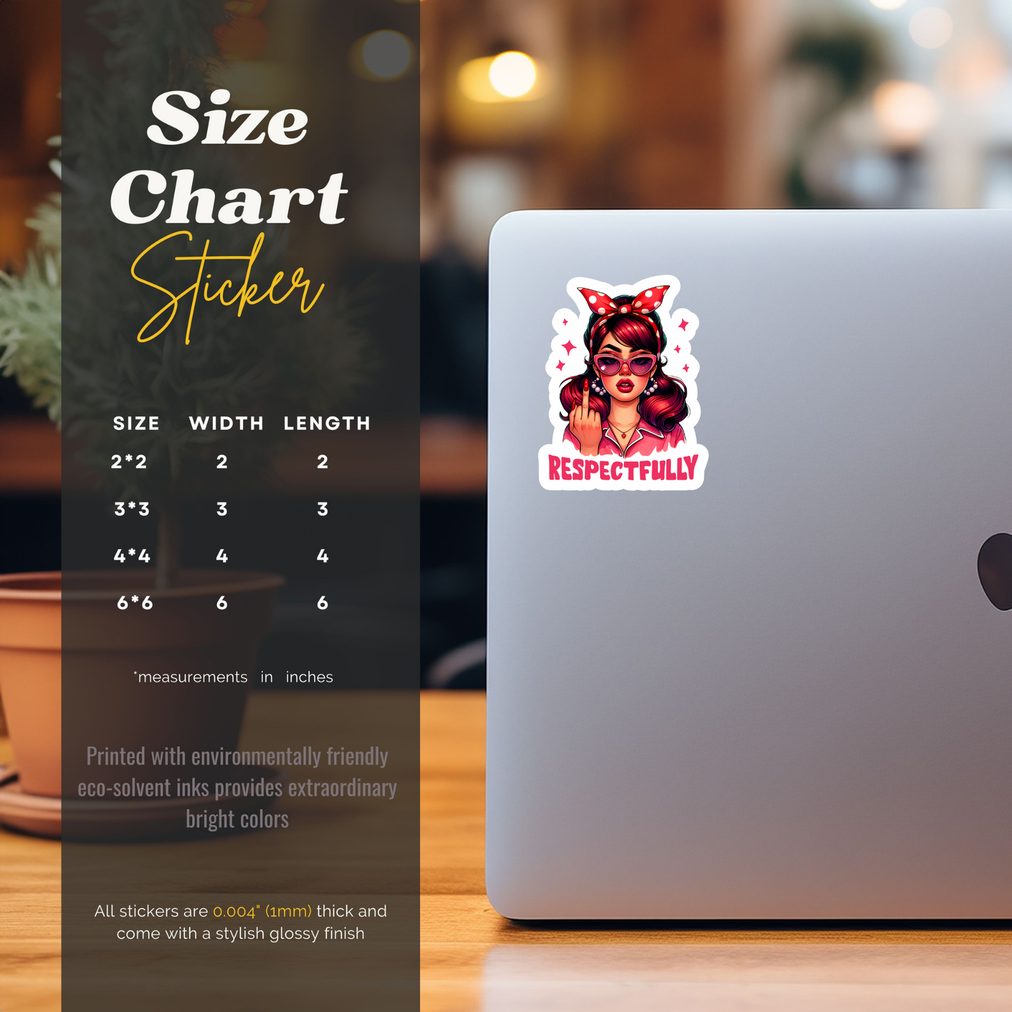 pink laptop sticker decal
