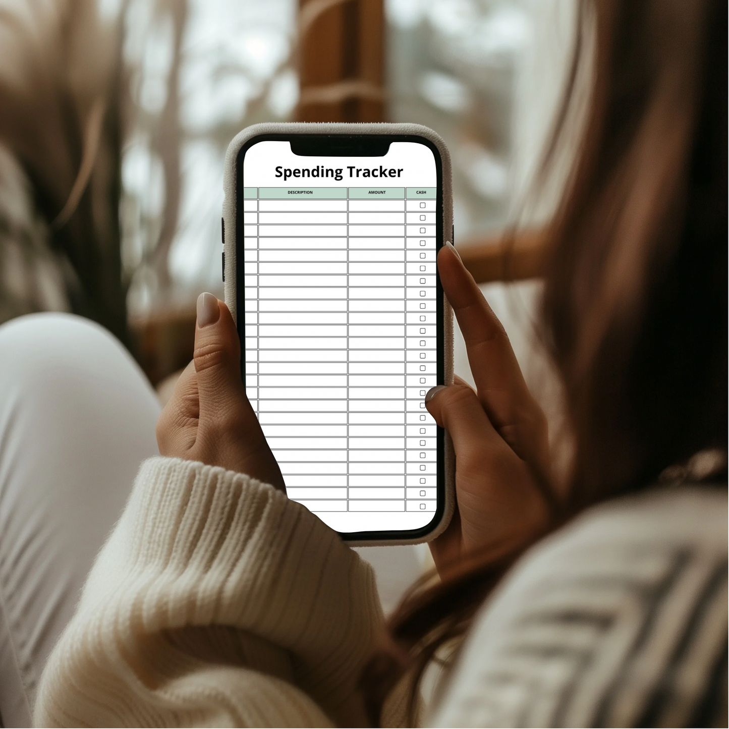 Spending tracker planner preview 