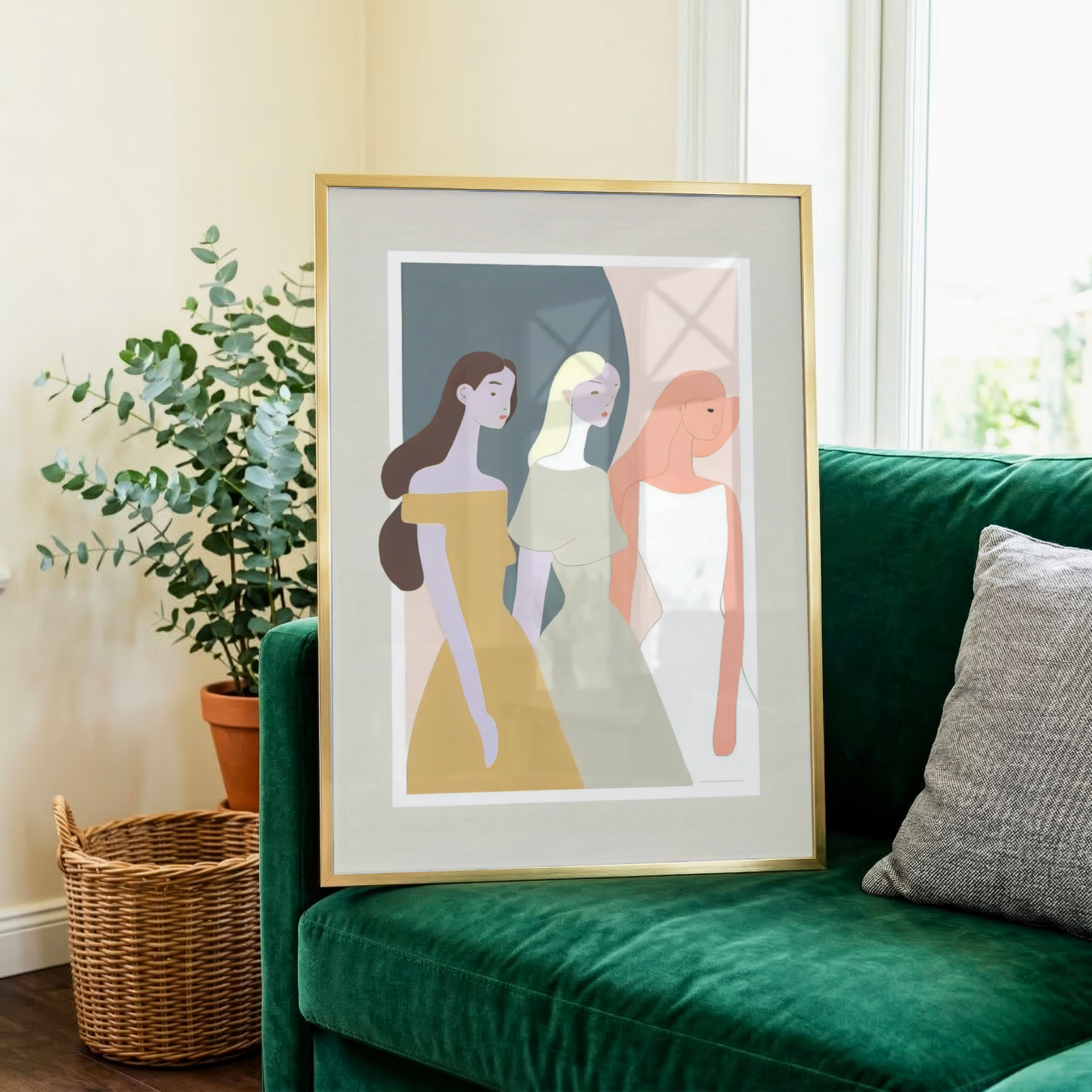 neutral wall decor printable