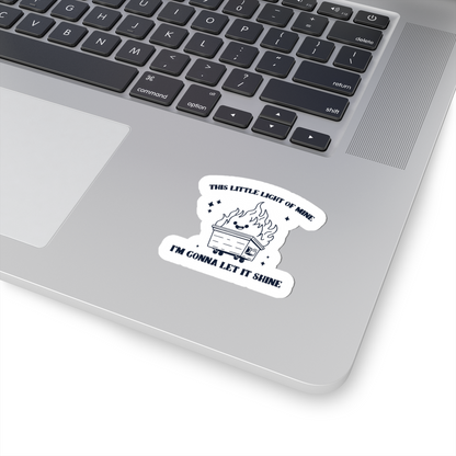 this little light of mine sticker