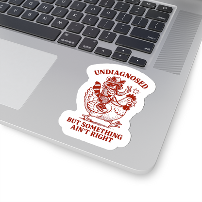 Weird humor phase vinyl sticker 