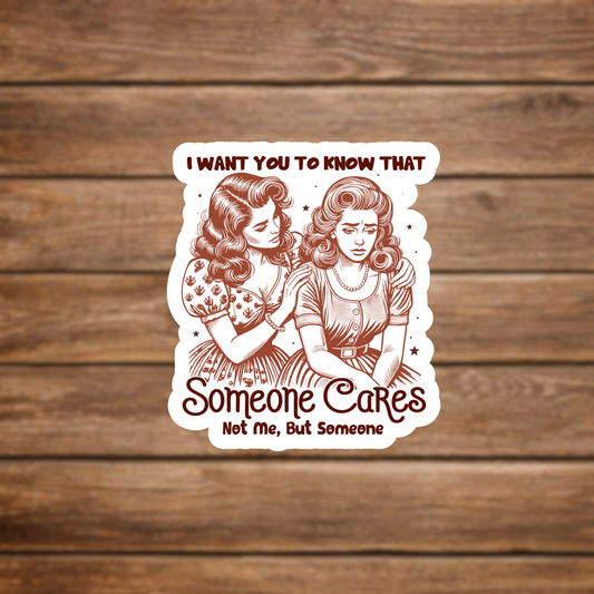 retro sarcasm quote sticker
