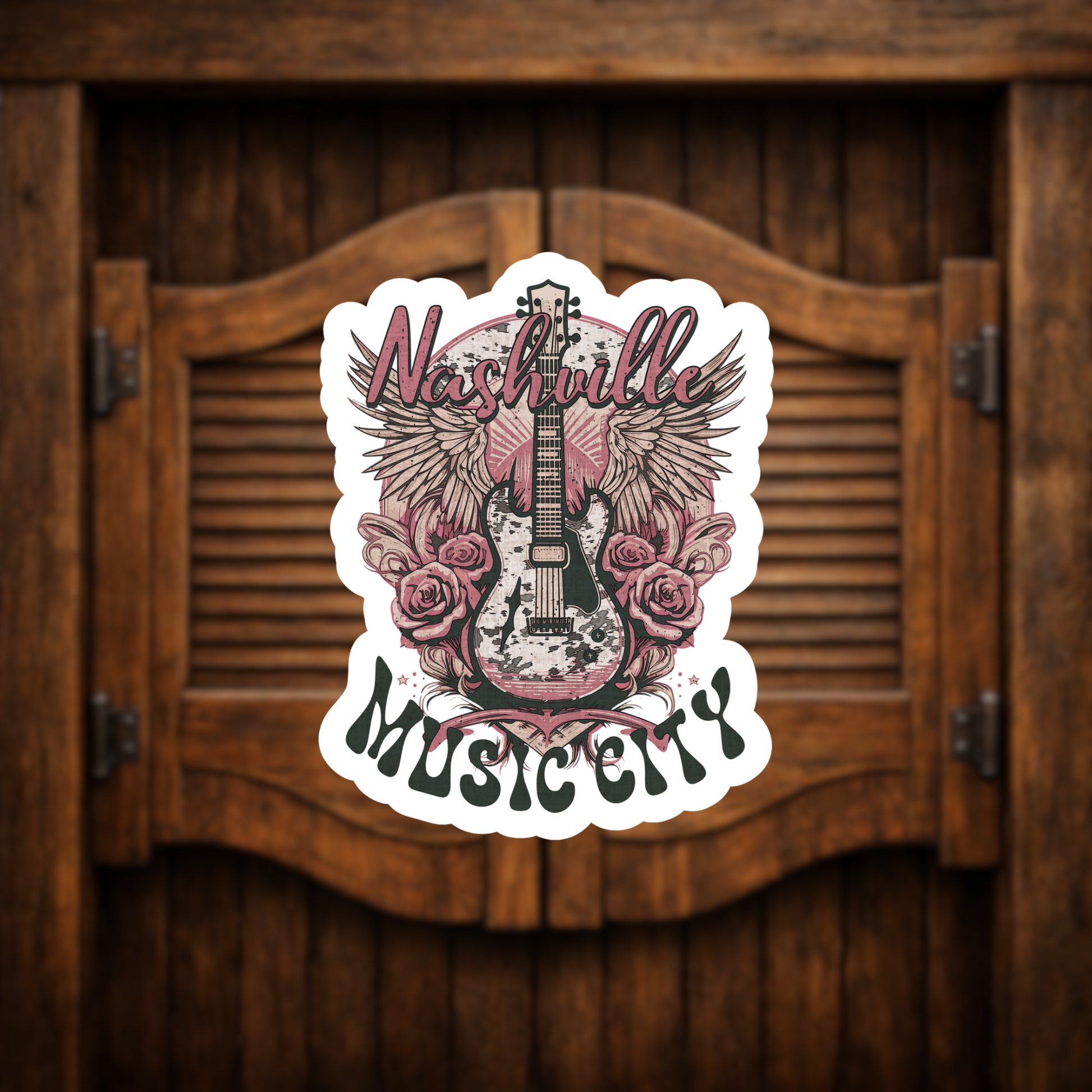 nashville music sticker
