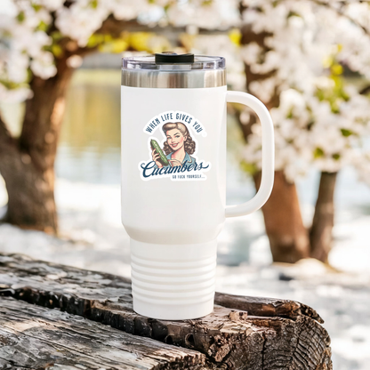  retro illustration quote sticker