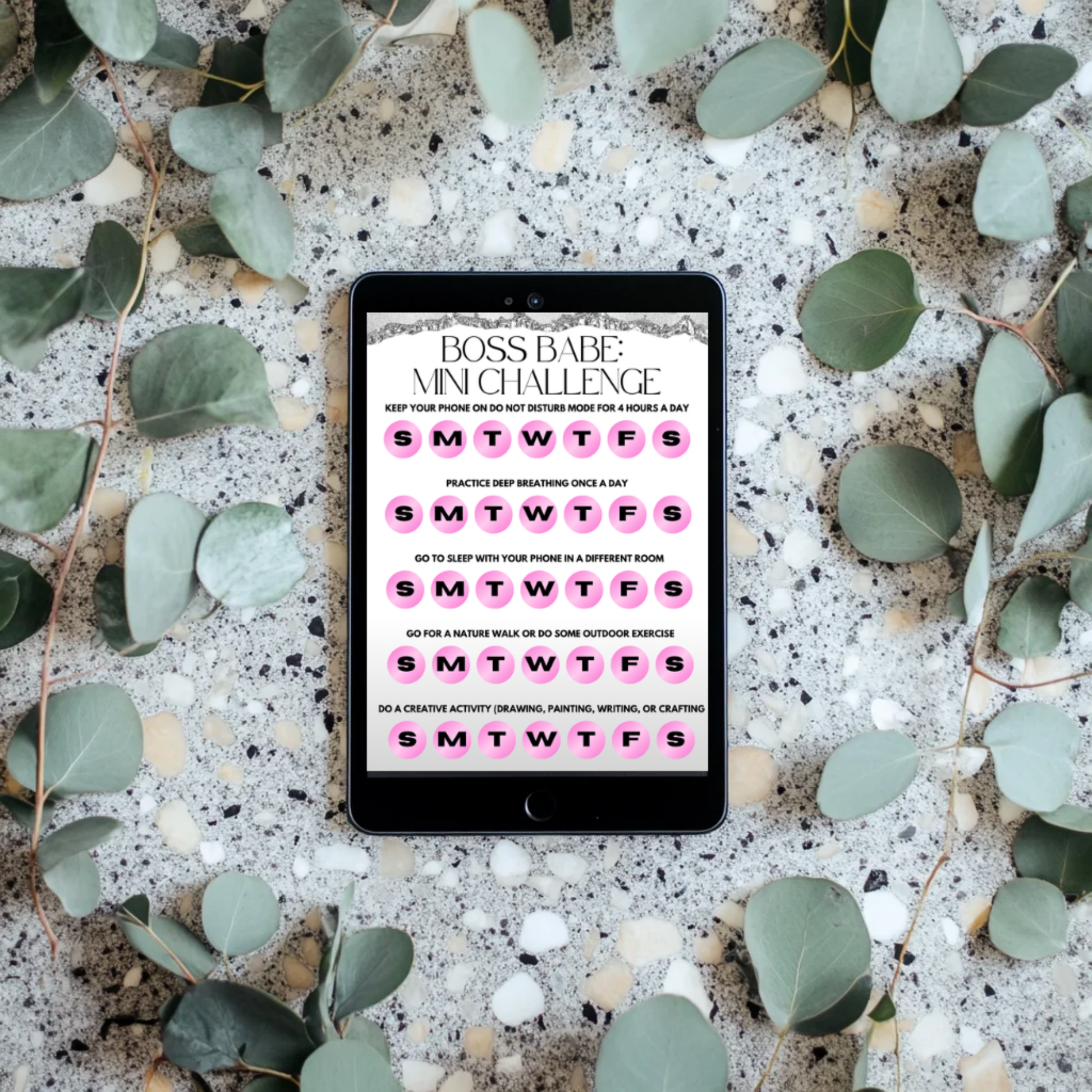 Self Care Routine Planner PDF