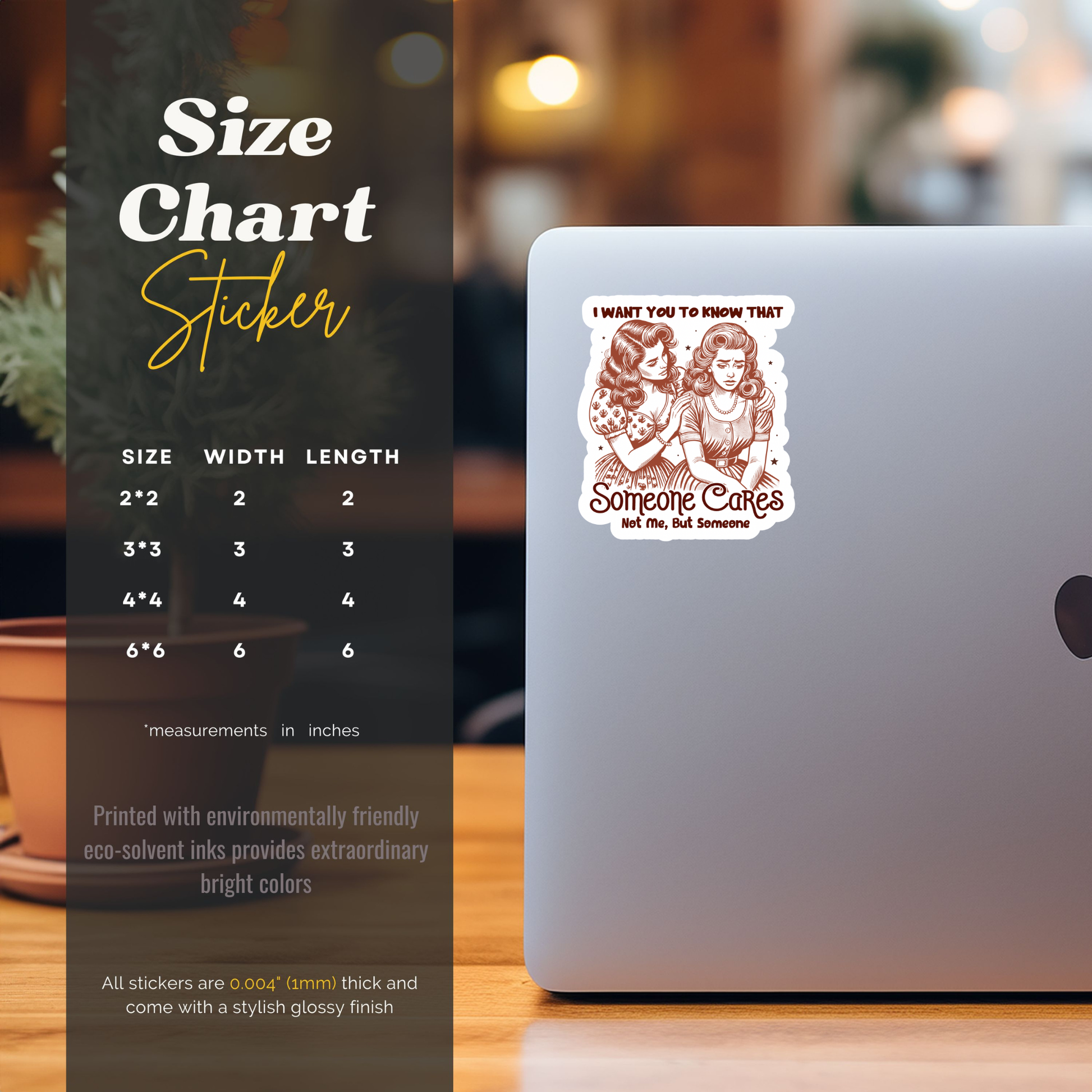 retro friendship sarcasm sticker