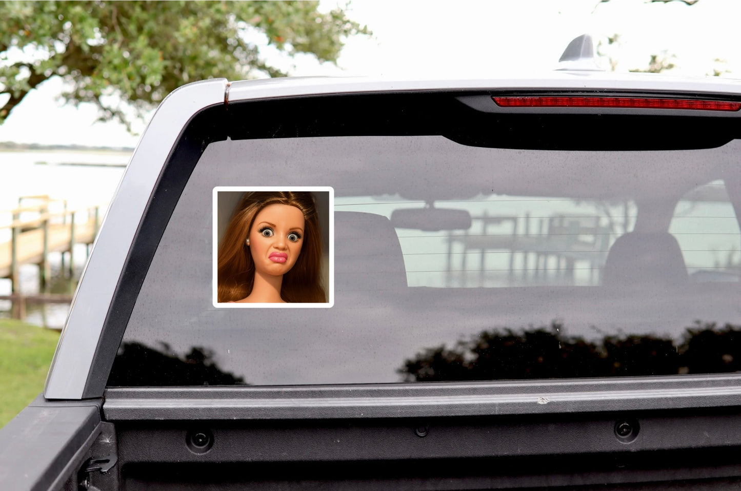 Sarcastic Doll Meme Sticker