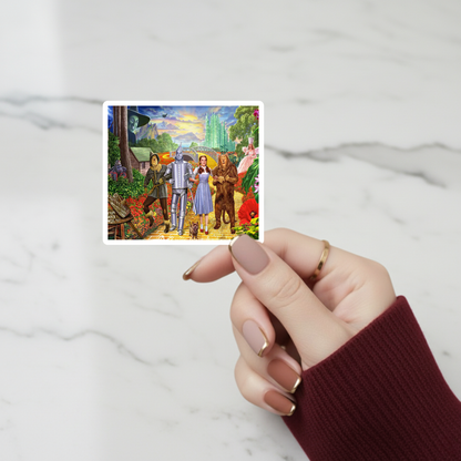 Dorothy and Friends Wizard of Oz Sticker